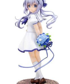 Is The Order A Rabbit Pvc Statua 1/7 Chino (summer Uniforme) 21 Cm Plum