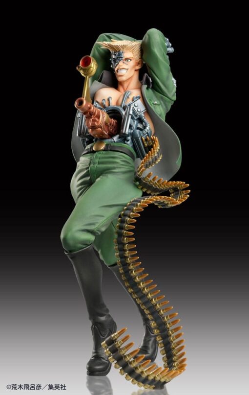 Jojo's Bizarre Adventure Part 2 : Battle Tendency Pvc Statua Legend Rudol Von Stroheim 18 Cm Medicos Entertainment