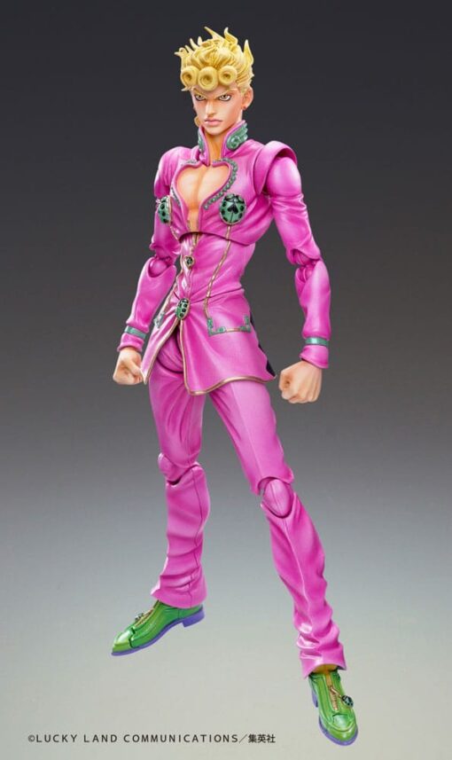 Jojo's Bizarre Adventure Part 5: Golden Wind Action Figura Chozokado Giorno Giovanna (3rd-run) 15 Cm Medicos Entertainment