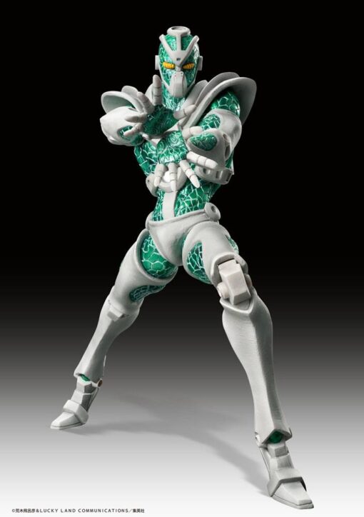 Jojo's Bizarre Adventure Part3 Super Action Action Figura Legend (hierophant Green) 14 Cm Medicos Entertainment