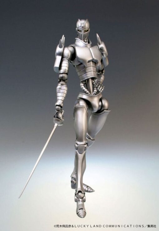 Jojo's Bizarre Adventure Super Action Action Figura Chozokado (silver Chariot) 16 Cm (re-run) Medicos Entertainment