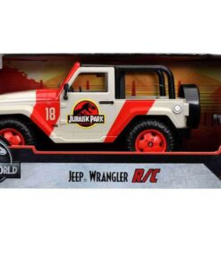 JURASSIC PARK JEEP WRANGLER RC 1:16 Modelli In Scala Simba