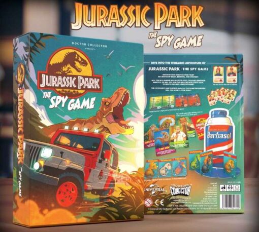 JURASSIC PARK THE SPY GAME Gioco Da Tavolo Doctor Collector