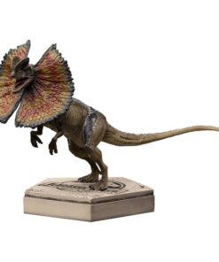 Jurassic World Icons Statua Dilophosaurus 9 Cm Iron Studios