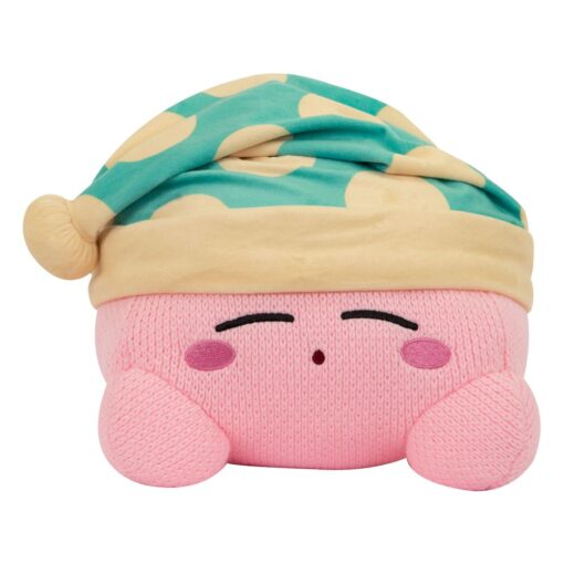 Kirby Nuiguru-knit Peluche Figura Kirby Sleeping Mega 25 Cm Tomy