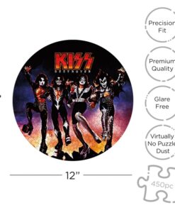 Kiss Destroyer 450 Pezzi Disc Puzzle Puzzle Aquarius Ent