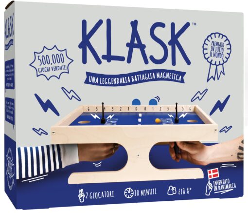 Klask (ITA) Gioco da Tavolo 6+ Ghenos Games