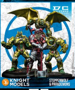 KNIGHT MODELS DCUMG STEPPENWOLF & PARADEMONS WARGAME