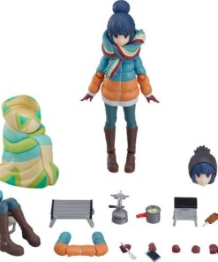 Laid-back Camp Figma Action Figura Rin Shima Dx Edition 13 Cm Max Factory