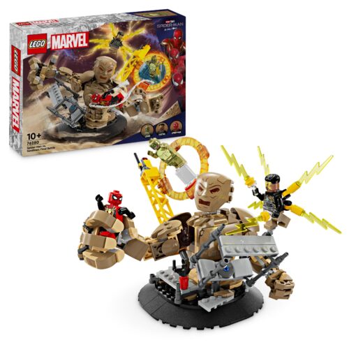 LEGO MARVEL SUPER HEROES 76280 - SPIDER-MAN VS UOMO SABBIA: BATTAGLIA FINALE