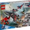 LEGO MARVEL SUPER HEROES 76292 - BATTAGLIA CAPTAIN AMERICA VS HULK ROSSO