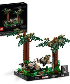 LEGO STAR WARS 75353 DIORAMA INSEGUIMENTO CON LO SPEEDER SU ENDOR