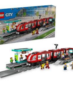 LEGO CITY 60423 - TRAM E FERMATA DEL TRAM