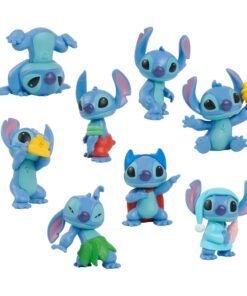 Lilo & Stitch Mini Figura 8-pack Stitch Collectible Figura Set 7 Cm Just Play