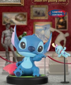 Lilo & Stitch Mini Uova Attack Figura Stitch Art Gallery Series Stitch E Scrum 8 Cm Beast Kingdom Toys