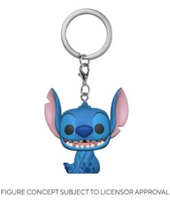 Lilo & Stitch Pocket Pop! Vinile Portachiavis 4 Cm Stitch  Funko