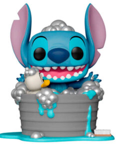 Lilo & Stitch Pop! Deluxe Figure Vinile Stitch In Bathtub 9 Cm Excusive Funko