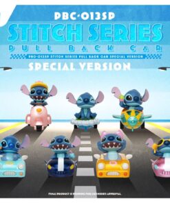 Lilo & Stitch Pull Back Cars Blind Box 6-Pack Special Edition Beast Kingdom Toys