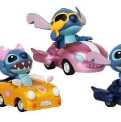 Lilo & Stitch Zoom Hero Pullback Vehicles Con Figures Stitch  Yume Toys