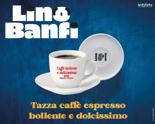 Lino Banfi Espresso Tazza Set Tazza Infinite Statue