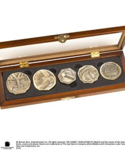 Lo Hobbit Dwarven Treasure Coin Set Noble Collection