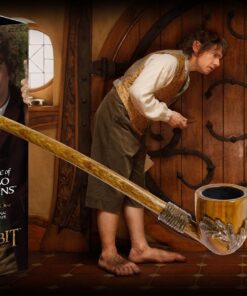 Lo Hobbit La Pipa di Bilbo Beggins Replica 1/1 23 Cm Noble Collection