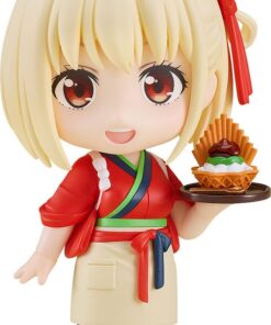 Lycoris Recoil Nendoroid Action Figura Chisato Nishikigi: Cafe Lycoreco Uniforme Ver. 10 Cm Good Smile Company