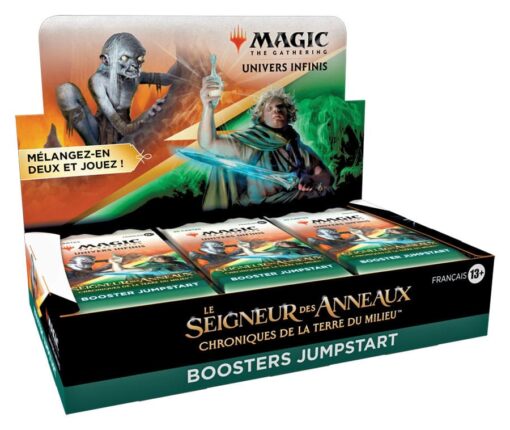 Magic The Gathering Le Seigneur Des Anneaux : Chroniques De La Terre Du Milieu Jumpstart Booster  French Wizards of the Coast