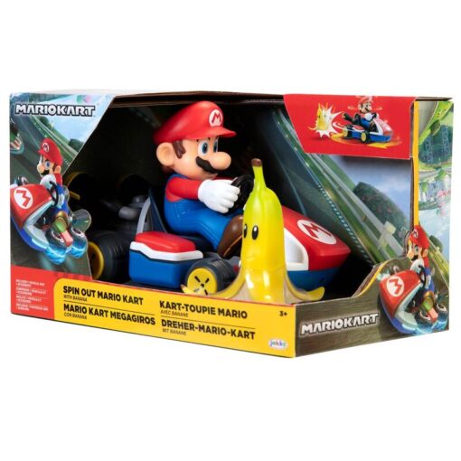 Mario Kart Spinout Mario Kart Figura 6cm Jakks Pacific