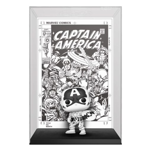 Marvel 85th Anniversary Pop! Comic Cover Vinile Figura Captain America 9 Cm Funko