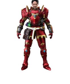 Marvel Action Figure Deluxe Iron Man Cavaliere Medievale 20 Cm 1/9 Beast Kingdom Toys