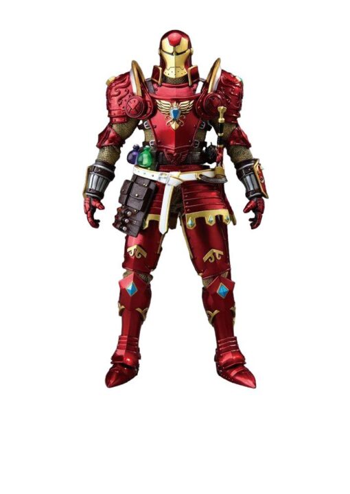 Marvel Action Figure Iron Man Cavaliere Medievale 20 Cm 1/9 Beast Kingdom Toys