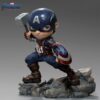 Marvel Avengers Endgame MiniCo Statua Captain America 15 Cm Iron Studios