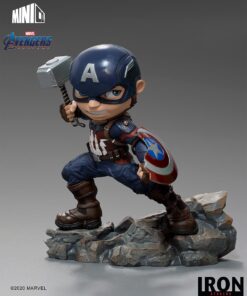 Marvel Avengers Endgame MiniCo Statua Captain America 15 Cm Iron Studios