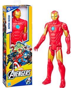 Marvel Avengers Titan Hero Iron Man Deluxe Figura 30cm Hasbro