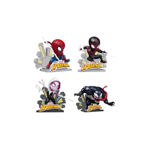 Marvel Hero Box Attack Series Mini Figures Spider-Man 8 Cm  YuMe Toys