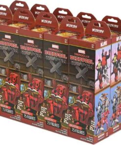 Marvel Heroclix: Deadpool Weapon X Booster Brick (10) Wizbambino