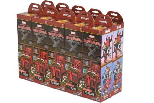 Marvel Heroclix: Deadpool Weapon X Booster Brick (10) Wizbambino