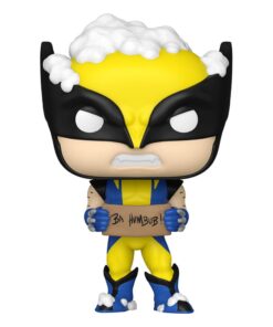 Marvel Holiday Pop! Marvel Vinile Figura Wolverine W/ Sign 9 Cm Funko