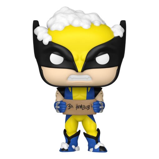 Marvel Holiday Pop! Marvel Vinile Figura Wolverine W/ Sign 9 Cm Funko