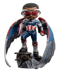 Marvel MiniCo Statua Sam Wilson Captain America 17 Cm Iron Studios