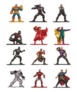 Marvel Nano Metalfigs Diecast Mini Figures Display 4 Cm  Jada Toys