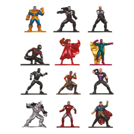 Marvel Nano Metalfigs Diecast Mini Figures Display 4 Cm  Jada Toys