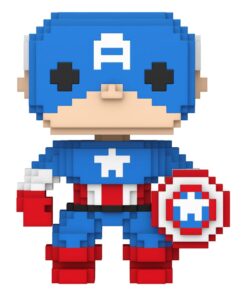 Marvel Pop! 8-bit Vinile Figura Captain America 9 Cm Funko