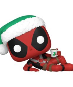 Marvel Pop! Vinile Figura Holiday Deadpool 9 Cm Funko