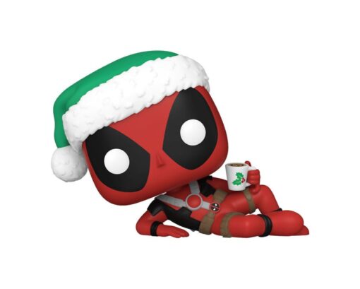 Marvel Pop! Vinile Figura Holiday Deadpool 9 Cm Funko