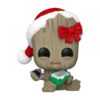 Marvel Pop! Vinile Figura Holiday Groot 9 Cm Funko