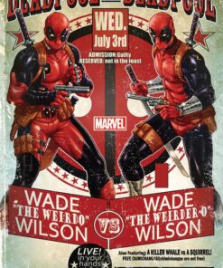 Marvel Poster Pack Deadpool Wade Vs Wade 61 X 91 Cm  Pyramid International