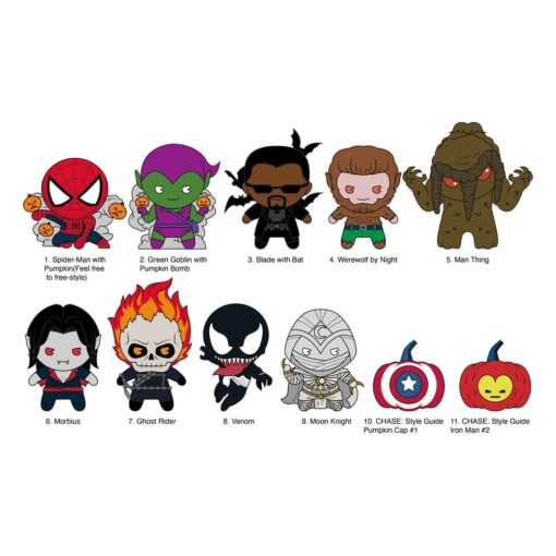 Marvel Pvc Bag Clips Halloween/strange Tales Series 1  Con Figure Int.