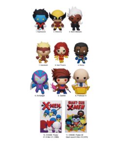 Marvel Pvc Bag Clips X-men Classic Series 2  Con Figure Int.